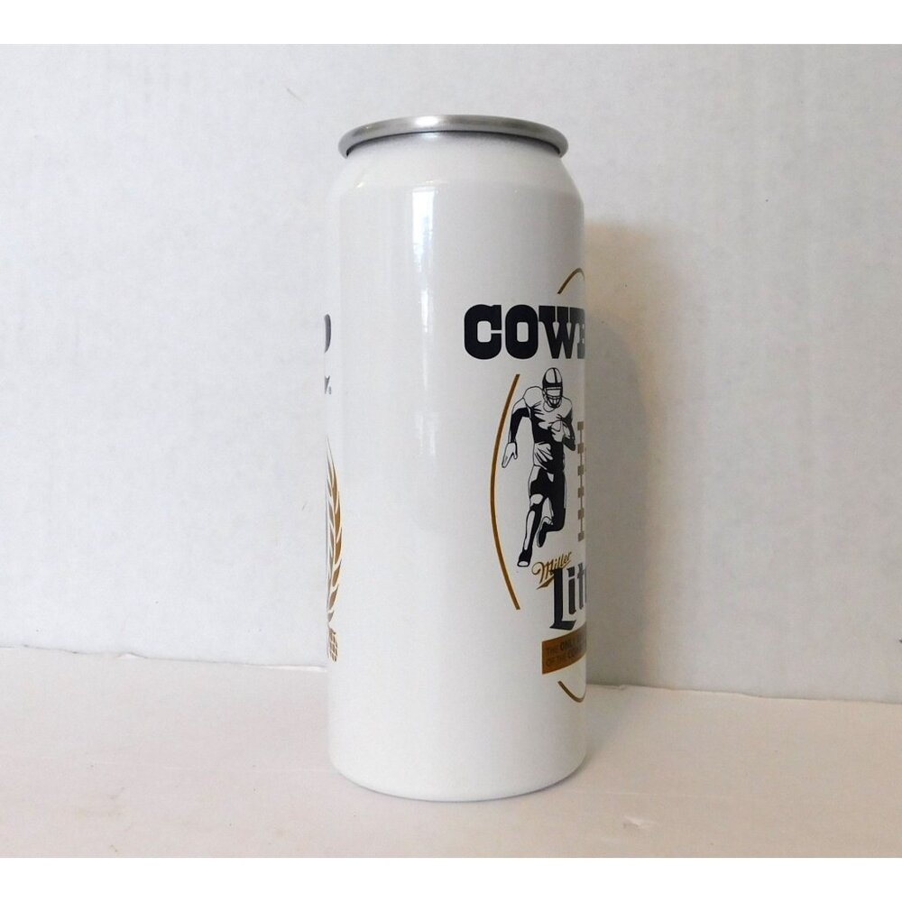 Dallas Cowboys Miller Lite 6" Aluminum Mug NFL Authentic Game Day Collectible - Picture 2 of 6